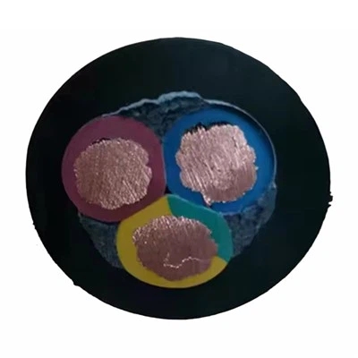 Submarine XLPE PVC Or Rubber Coated 400mm Copper Cable